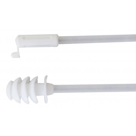 Catéter de silicona antirreflujo para cerdas
