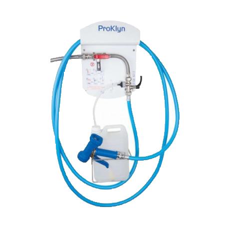Proklyn spray gun with suction tube for detergent/