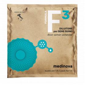 Formula 3 semen extender for conservation of pig semen