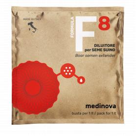 Formula 8 semen extender for conservation of pig semen
