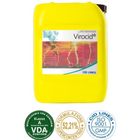 Virocid® Disinfettante ad ampio spettro virucida, biocida e fungicida