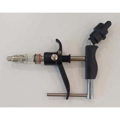 Jeringa Serena 5 TFP portafrasco de metal