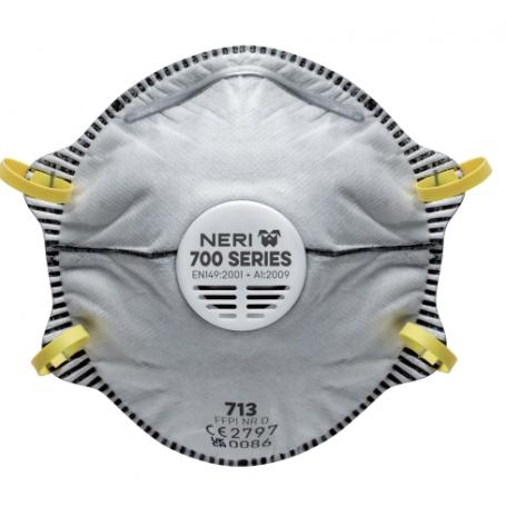 Mascherina in tessuto non tessuto con carboni attivi