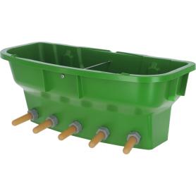 Bebedero de 5 tetinas para terneros