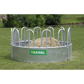 Soporte para balas de heno con 12 plazas