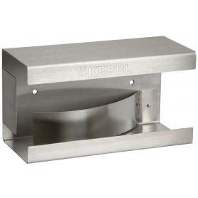 Supporto da parete in acciaio inox per guanti monouso